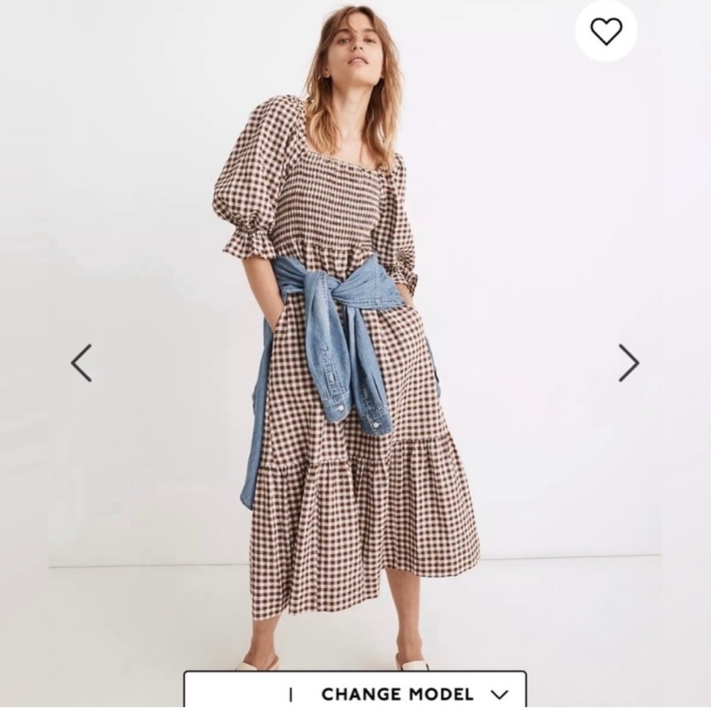 Madewell Gingham Dress